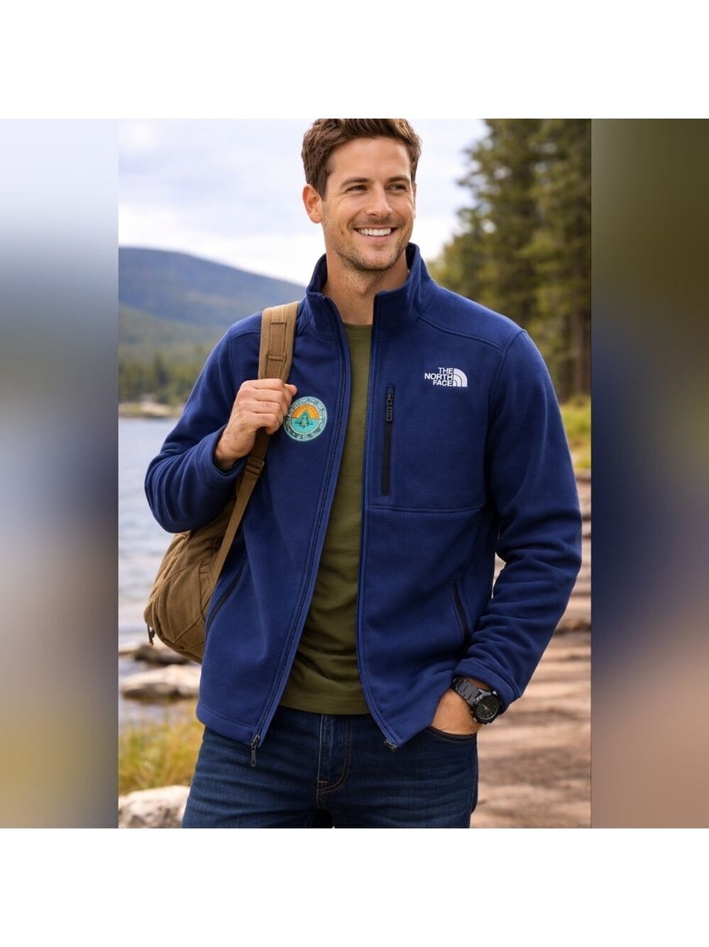 The North Face Men’s WindWall Jacket – National Parks Special Edition – Size XXL